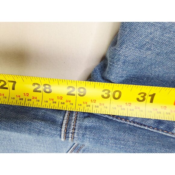 American Eagle Outfitteres Size 2 Short Womens 29" Inseam Low Rise Flare Jeans - Picture 10 of 13